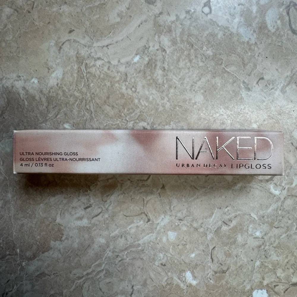 Urban Decay Naked Lip Gloss Ultra Nourishing Lipgloss Liar Pink New in Box